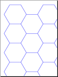 HexagonalGraph纸预览